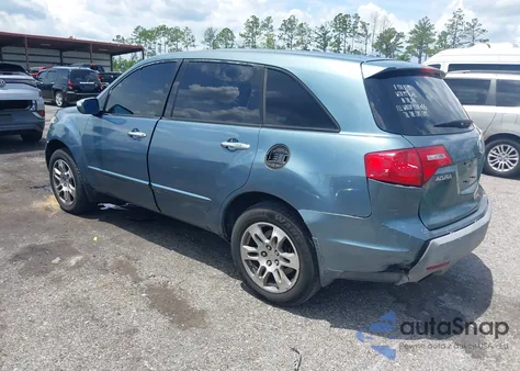 2007 Acura Mdx Technology Package from USA, damaged, VIN 2HNYD28437H544535